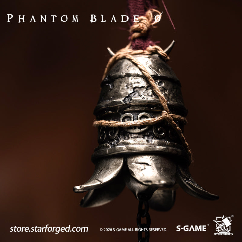 STARFORGED Phantom Blade Zero The BELL Brass Hanging Ornaments | Official Licensed Game Merchandise Collectible Gift — Product detail or display scene with Phantom Blade Zero branding