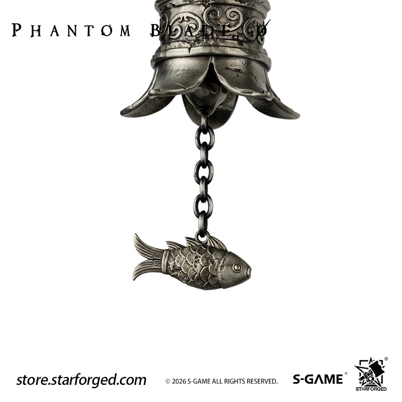 STARFORGED Phantom Blade Zero The BELL Brass Hanging Ornaments | Official Licensed Game Merchandise Collectible Gift — Product detail or display scene with Phantom Blade Zero branding