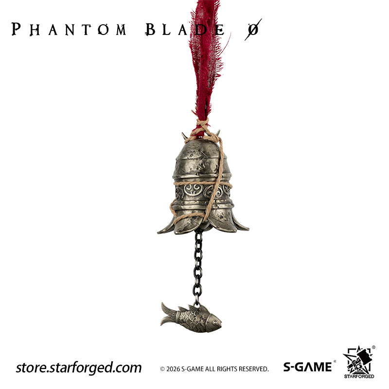 STARFORGED Phantom Blade Zero The BELL Brass hanging ornaments | Official Licensed Game Merchandise Collectible Gift — Product on a white background