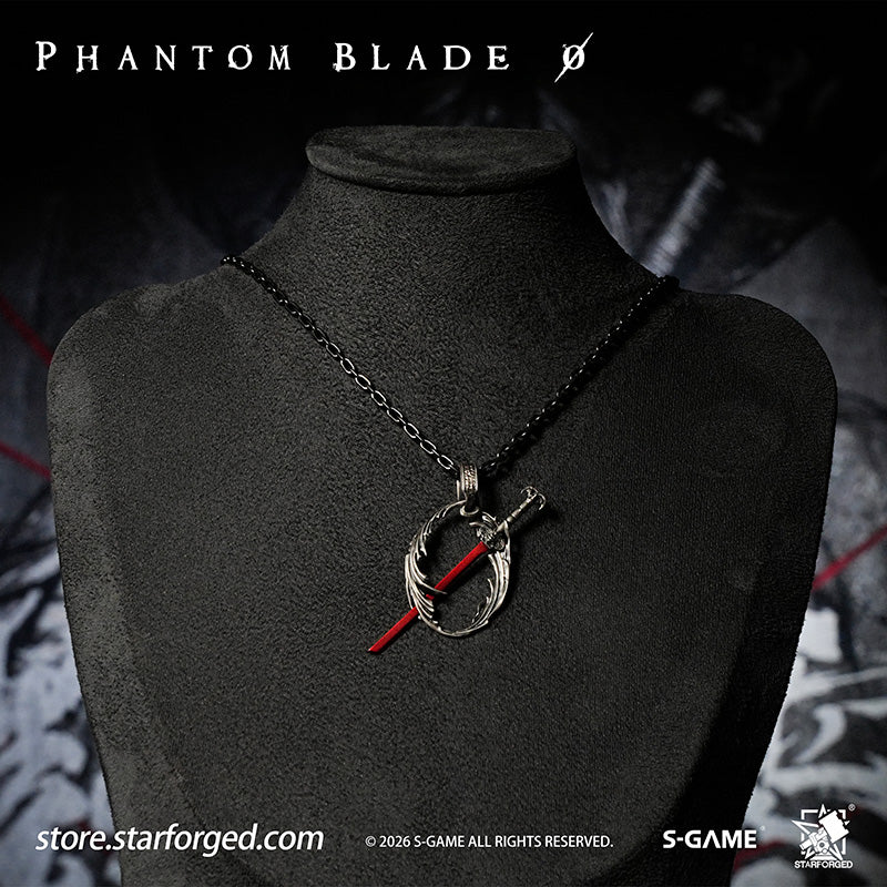 STARFORGED Phantom Blade Zero Themed Pendant | Official Licensed Game Merchandise Collectible Gift — Product detail or display scene with Phantom Blade Zero branding