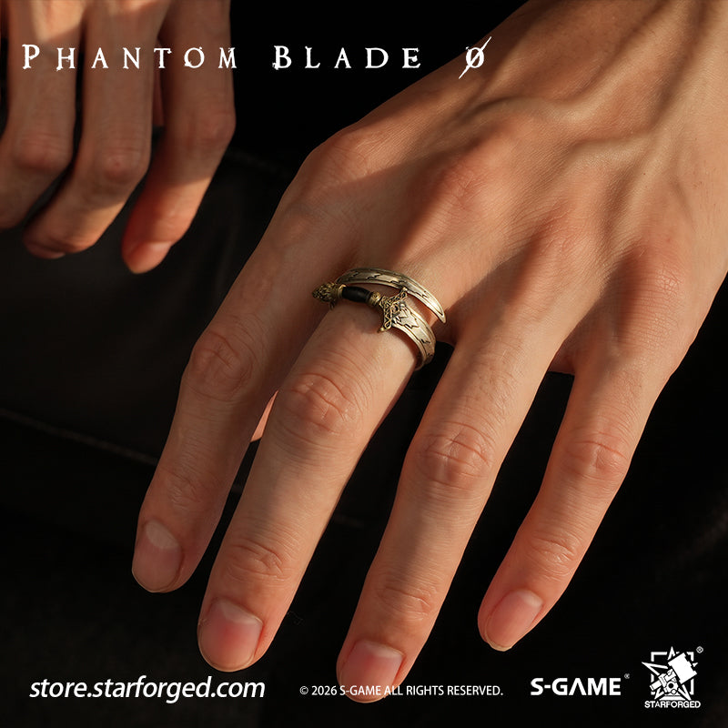 STARFORGED Phantom Blade Zero Ring of Soft Snake Sword | Official Licensed Game Merchandise Collectible Gift — Product detail or display scene with Phantom Blade Zero branding