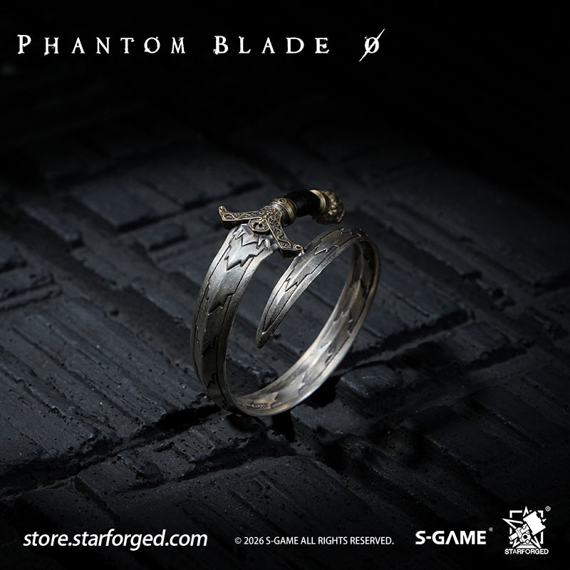 STARFORGED Phantom Blade Zero Ring of Soft Snake Sword | Official Licensed Game Merchandise Collectible Gift — Product detail or display scene with Phantom Blade Zero branding