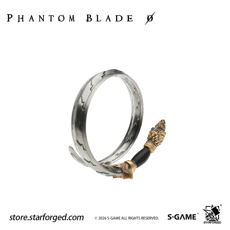 STARFORGED Phantom Blade Zero Ring of Soft Snake Sword | Official Licensed Game Merchandise Collectible Gift — Product on a white background
