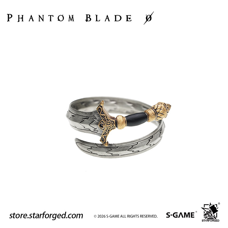 STARFORGED Phantom Blade Zero Ring of Soft Snake Sword | Official Licensed Game Merchandise Collectible Gift — Product on a white background