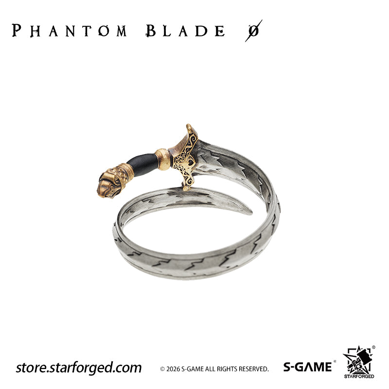 STARFORGED Phantom Blade Zero Ring of Soft Snake Sword | Official Licensed Game Merchandise Collectible Gift — Product on a white background