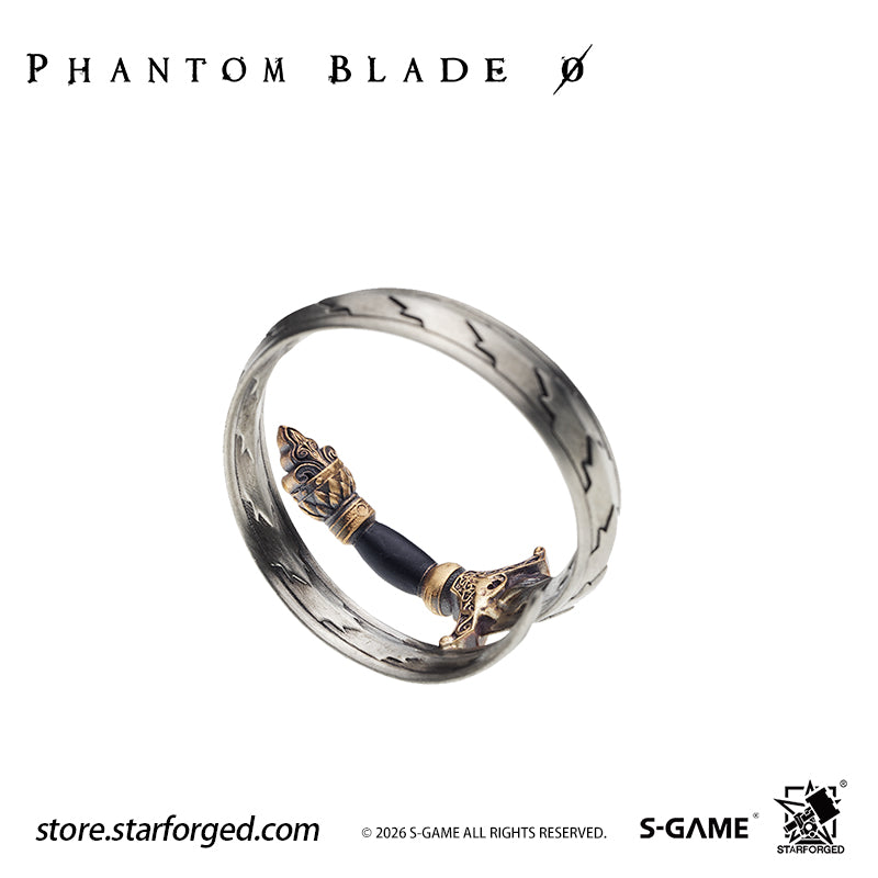STARFORGED Phantom Blade Zero Ring of Soft Snake Sword | Official Licensed Game Merchandise Collectible Gift — Product on a white background