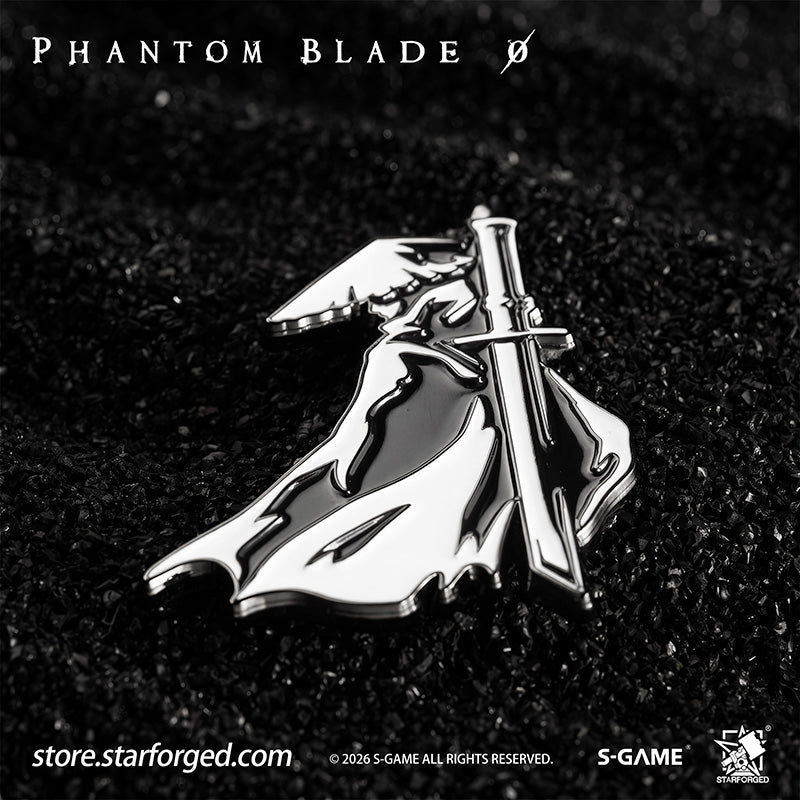 STARFORGED Phantom Blade Zero Master Soul Enamel Pin | Official Licensed Game Merchandise Collectible Gift — Product detail or display scene with Phantom Blade Zero branding