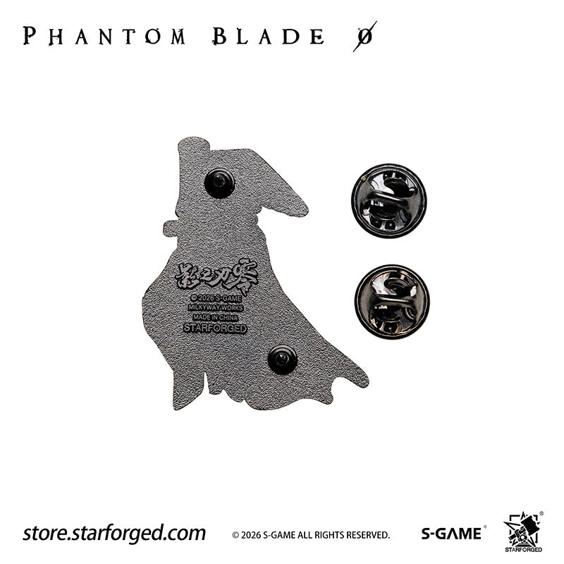 STARFORGED Phantom Blade Zero Master Soul Enamel Pin | Official Licensed Game Merchandise Collectible Gift — Product detail or display scene with Phantom Blade Zero branding