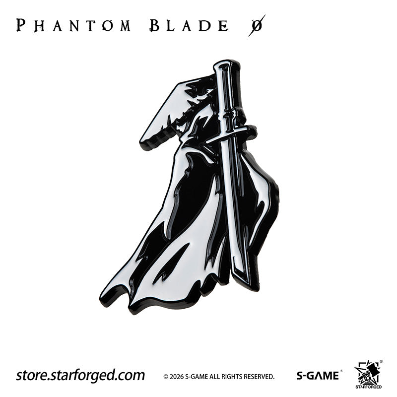 STARFORGED Phantom Blade Zero Master Soul Enamel Pin | Official Licensed Game Merchandise Collectible Gift — Product detail or display scene with Phantom Blade Zero branding