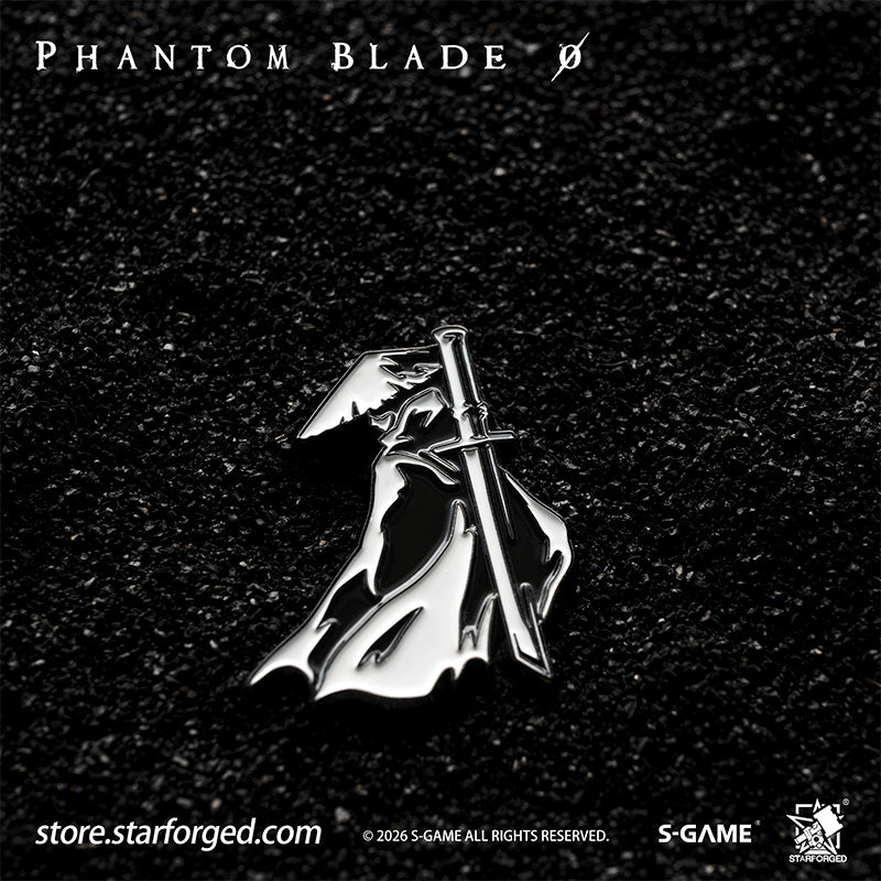 STARFORGED Phantom Blade Zero Master Soul Enamel Pin | Official Licensed Game Merchandise Collectible Gift — Product detail or display scene with Phantom Blade Zero branding