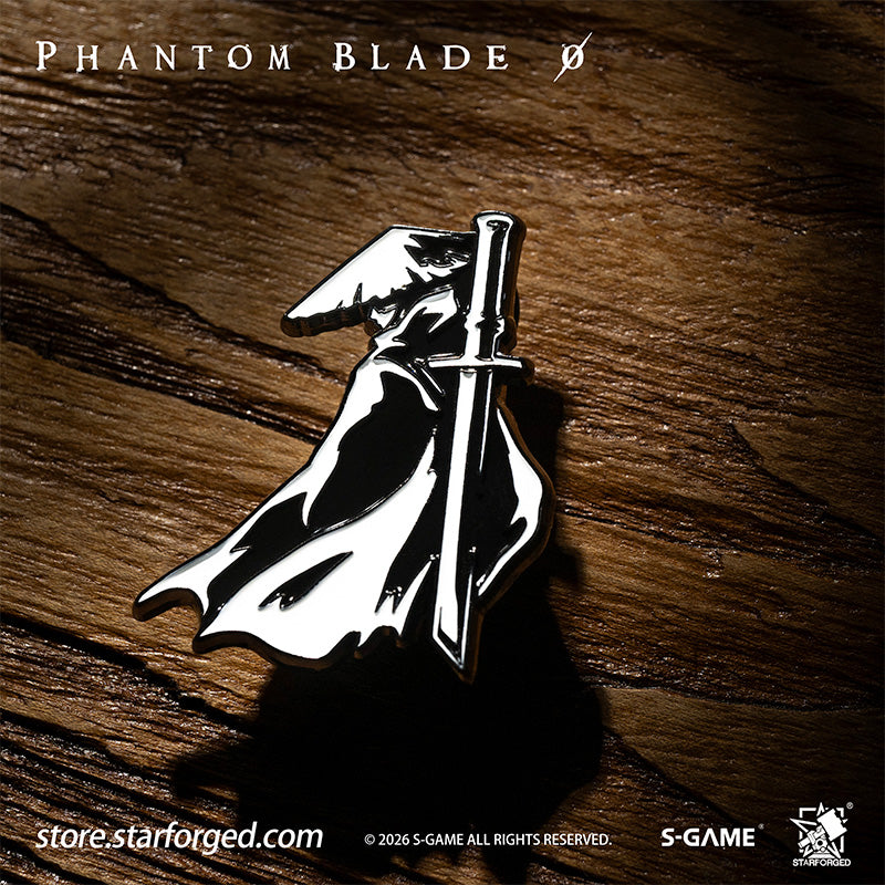 STARFORGED Phantom Blade Zero Master Soul Enamel Pin | Official Licensed Game Merchandise Collectible Gift — Product detail or display scene with Phantom Blade Zero branding
