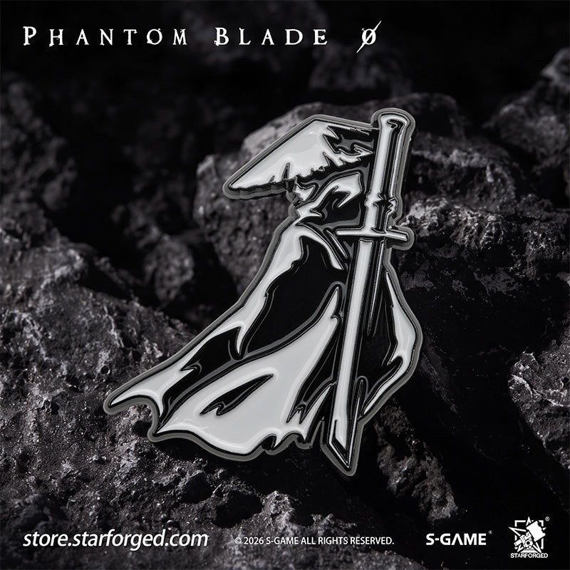 STARFORGED Phantom Blade Zero Master Soul Enamel Pin | Official Licensed Game Merchandise Collectible Gift — Product detail or display scene with Phantom Blade Zero branding