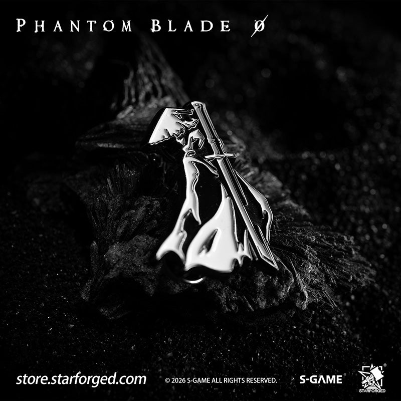 STARFORGED Phantom Blade Zero Master Soul Enamel Pin | Official Licensed Game Merchandise Collectible Gift — Product detail or display scene with Phantom Blade Zero branding