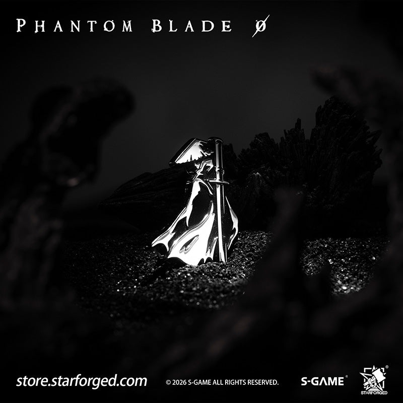 STARFORGED Phantom Blade Zero Master Soul Enamel Pin | Official Licensed Game Merchandise Collectible Gift — Product detail or display scene with Phantom Blade Zero branding