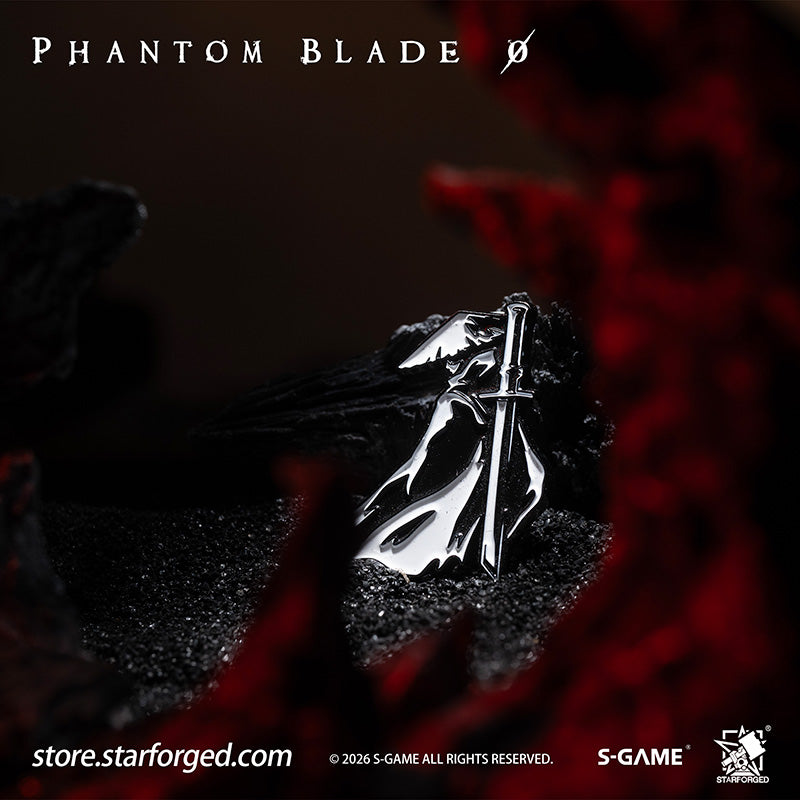 STARFORGED Phantom Blade Zero Master Soul Enamel Pin | Official Licensed Game Merchandise Collectible Gift — Product detail or display scene with Phantom Blade Zero branding