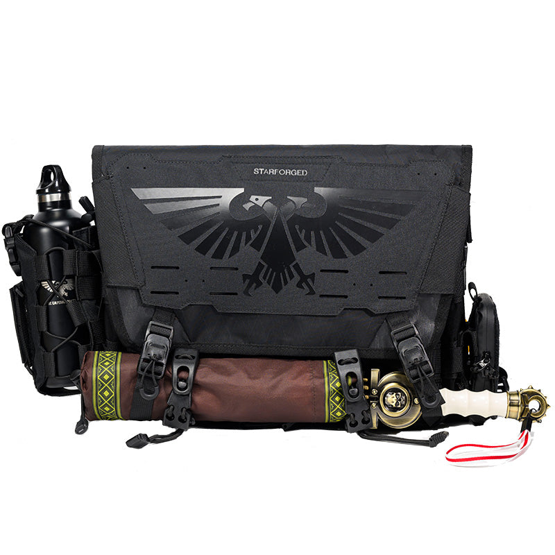 Starforged “”Holy Terra ” Deluxe Version Outdoor Waterproof Backpack Warhammer 40K Multifunctional Shoulder Bag Other