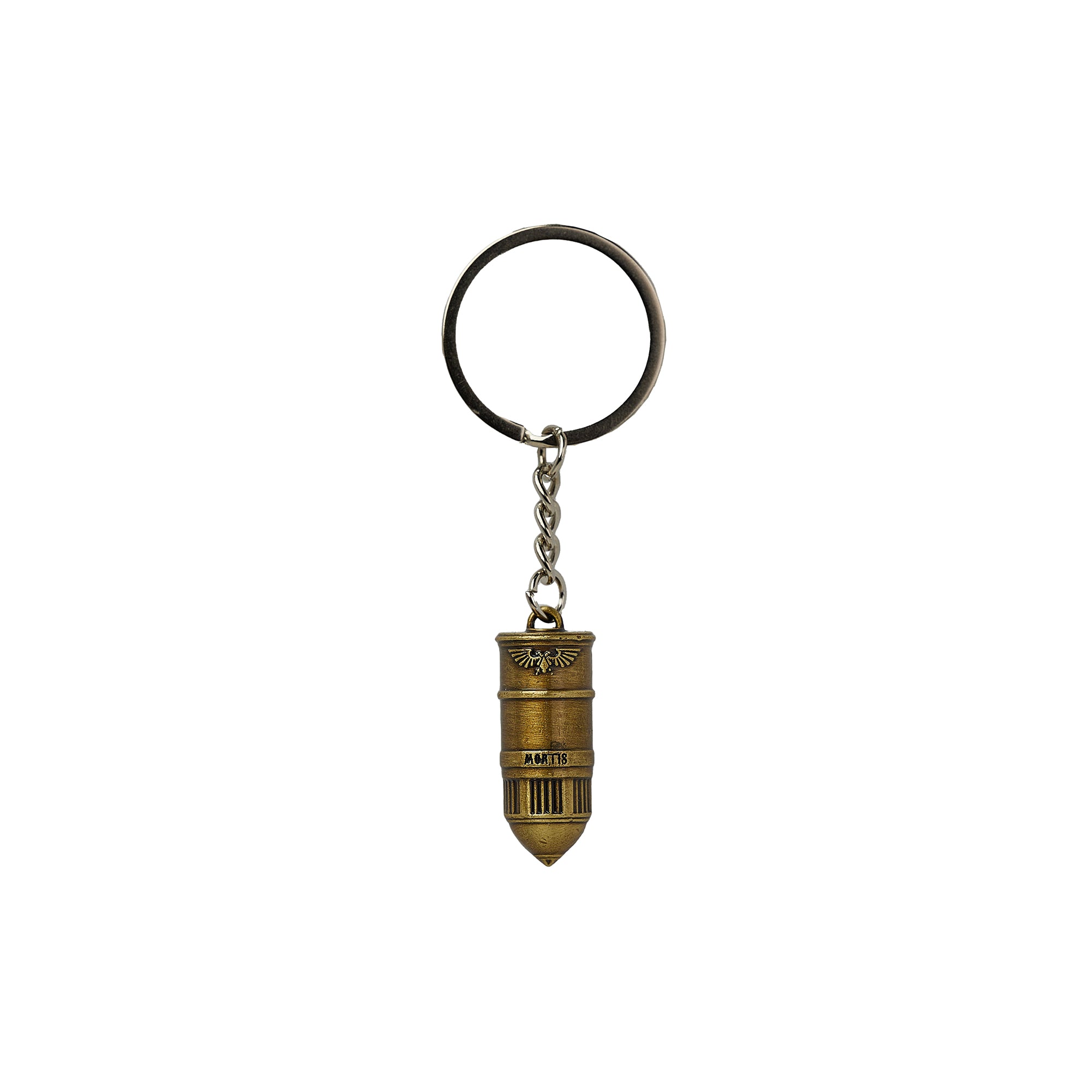 Warhammer Space Marine Bolt Round Keychain bolter bullet 