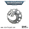Warhammer 40K Mark of Brood Brothers  Pin Badge Dragon Brooch Starforged