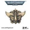 Starforged  Bloody Handed God  Khaine Pin Badge Aeldari Eldar Warhammer 40K Men's Accessories