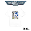 Warhammer 40K Men‘s ’Themed Guilliman T-Shirt Ultramarine Kit Frame Short Sleeve Tee