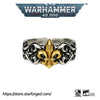 Starforged Adepta Sororitas Sisters of Battle Bulbous Iris Silver Ring 40K Warhammer Gold