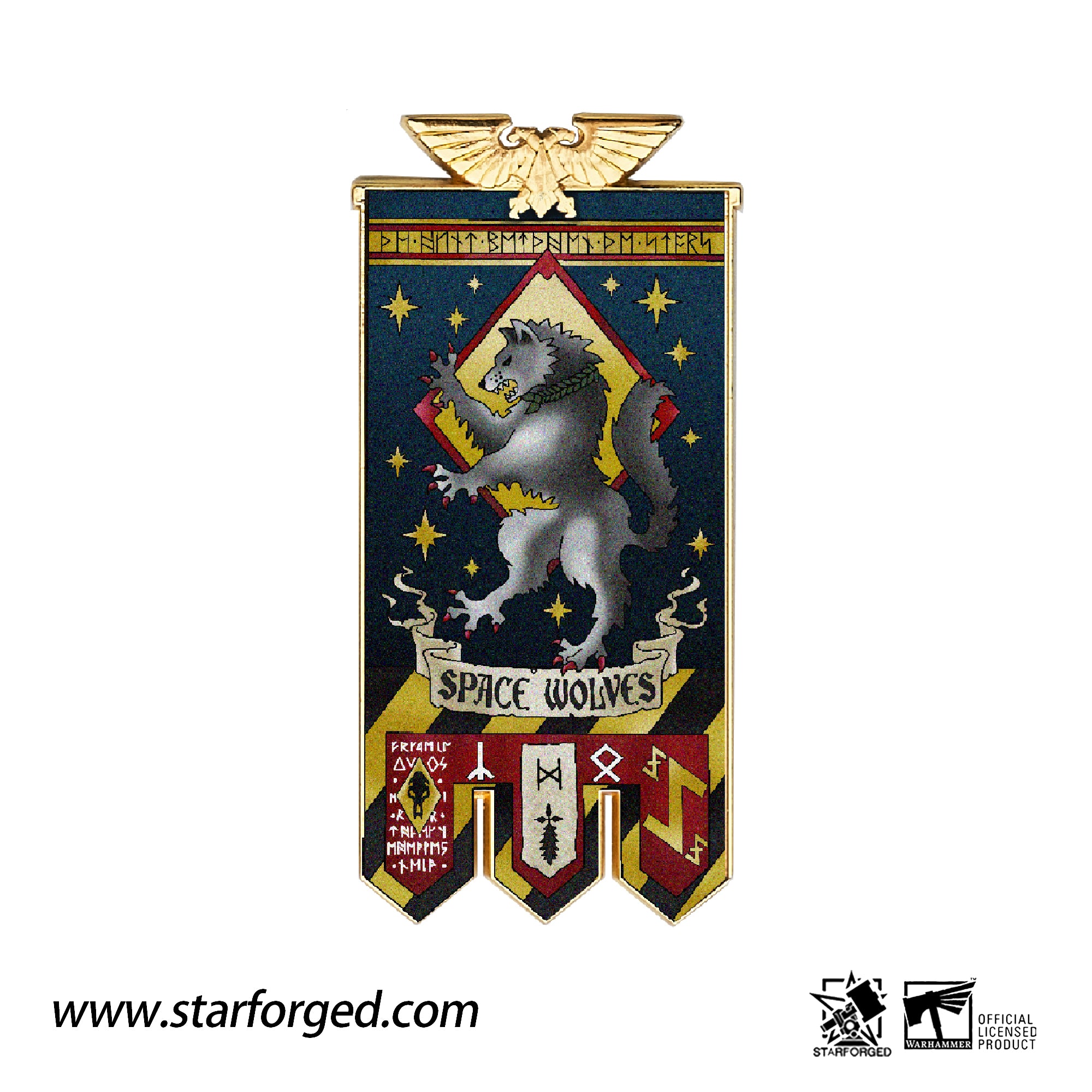Starforged Space Marines Chapter Banner Collection Refrigerator Magnet Warhammer 40000 Other