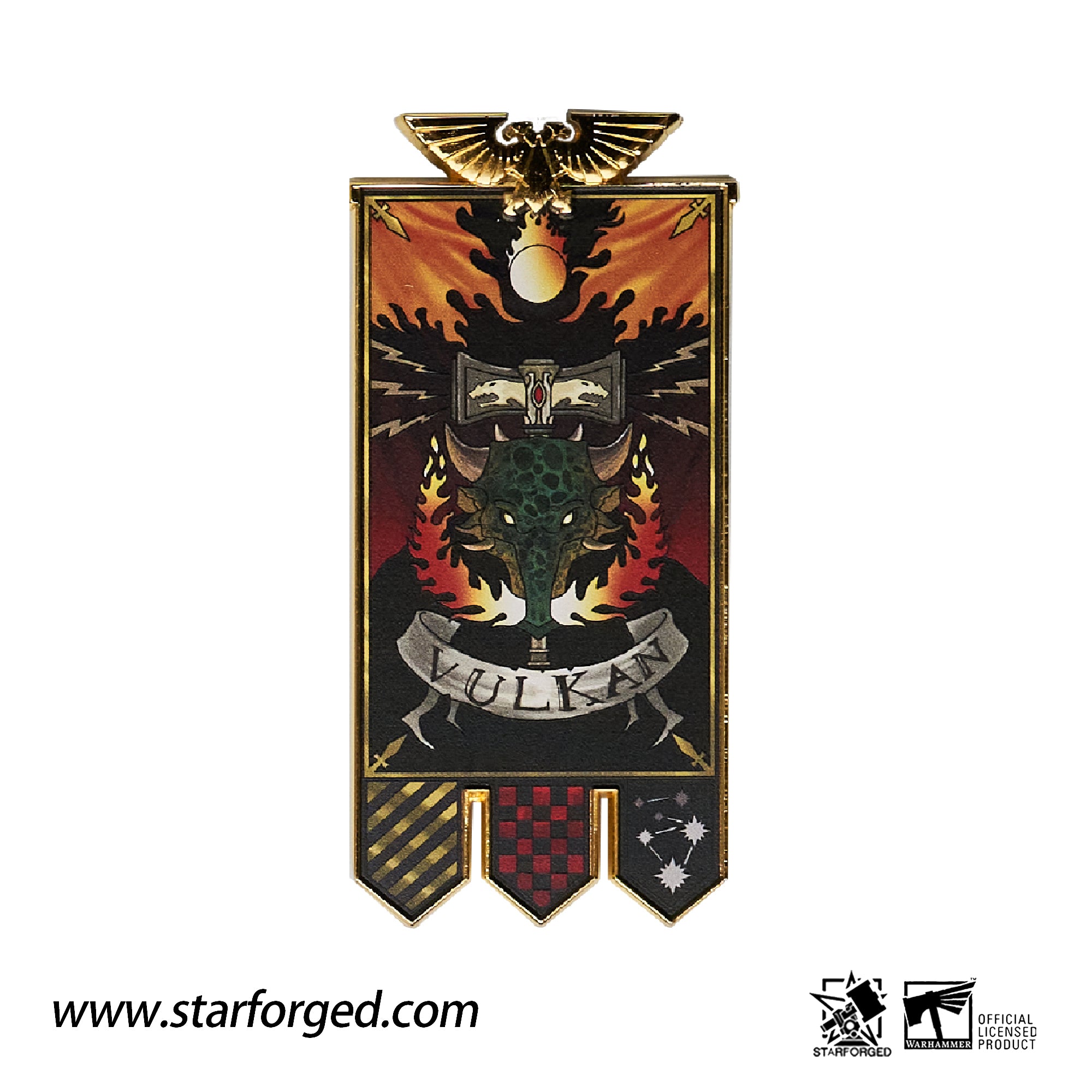 Starforged Space Marines Chapter Banner Collection Refrigerator Magnet Warhammer 40000 Other