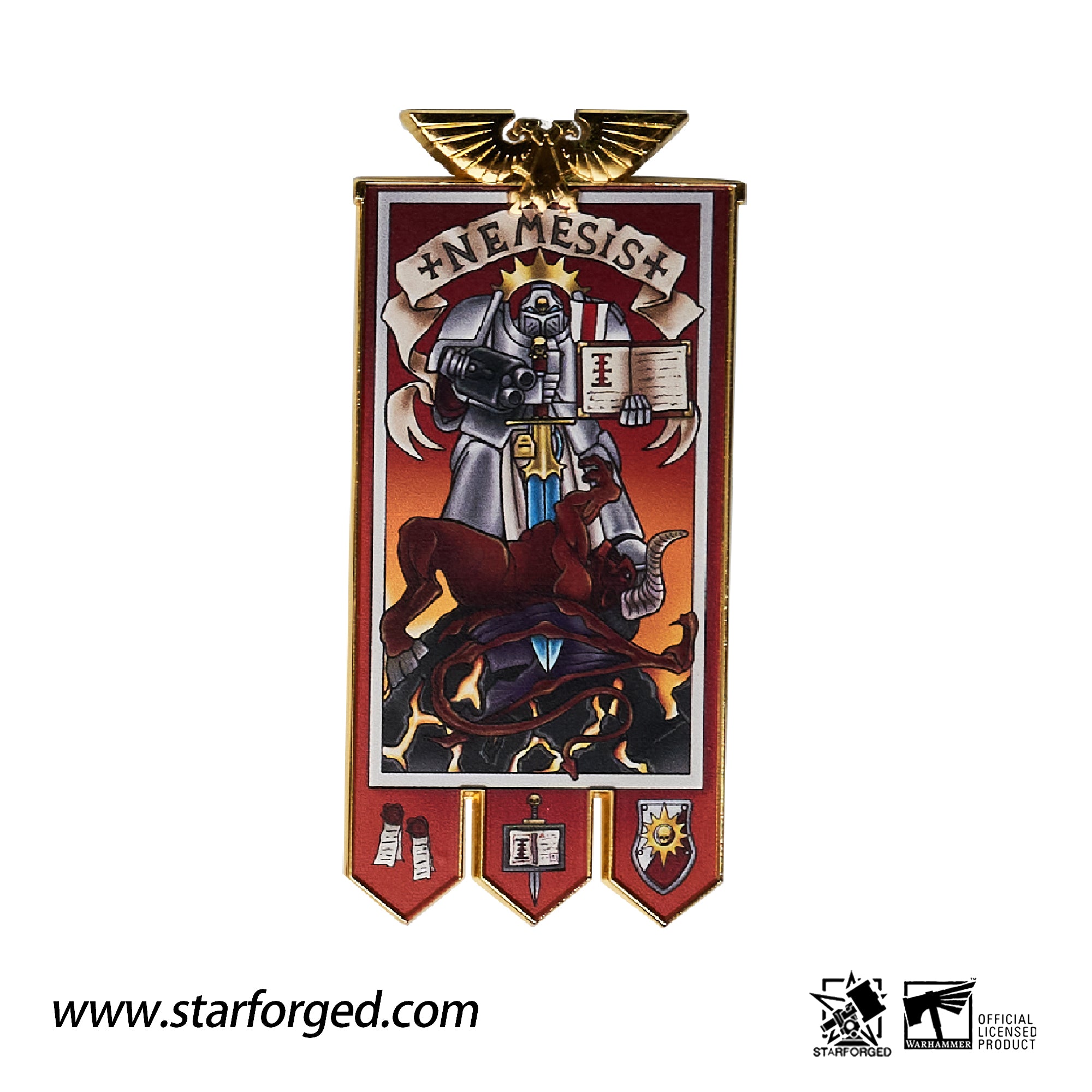 Starforged Space Marines Chapter Banner Collection Refrigerator Magnet Warhammer 40000 Other