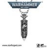 Warhammer 40K Truesilver Bolt Pendant Angel of death Bolter Necklace by Starforged 