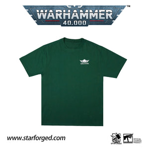 Warhammer 40K Themed T-Shirt Cadian Shock Troopers other Popular game Army Green TEE