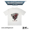 Warhammer 40K Themed T-Shirt Blood Angels 20 Legion White Short Sleeve Other