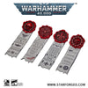 Warhammer 40K Games Workshop Authorized Purity Seals Starforged Set 1