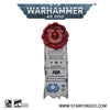 Warhammer 40K Roboute Guilliman Purity Seals Ultramarines Brooch Starforged 