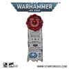 Starforged Purity Seals Warhammer 40K New 2023 Fashion Men's accessories Imperial Fist & Space Wolf  Brooch