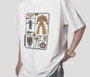 Warhammer 40K Themed T-Shirt Imperial Fist Kit Frame Praetorian of Terra Short Sleeve Tee Other