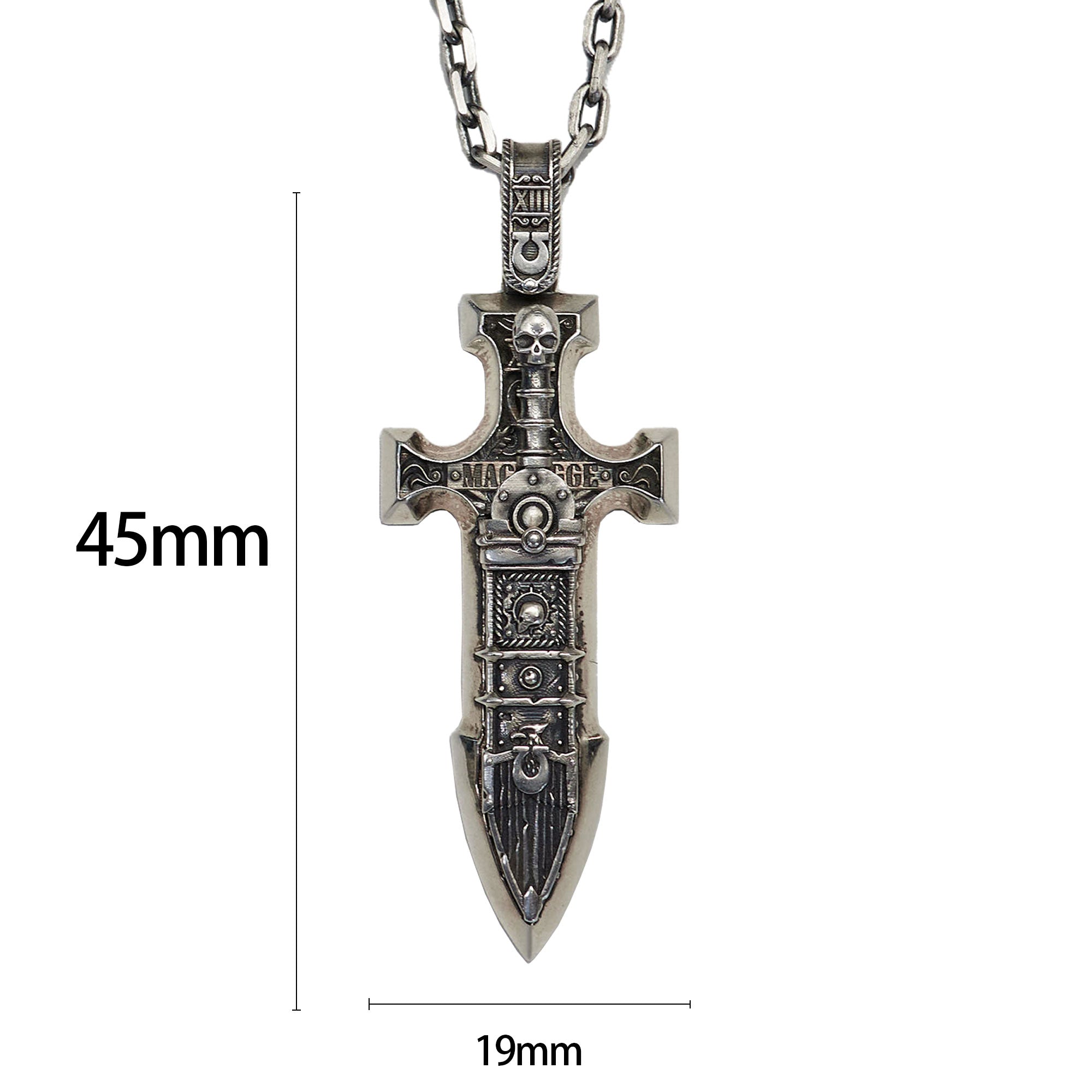 Warhammer 40K Blade of Roboute Guilliman Gladius Incandor Pendant by Starforged 