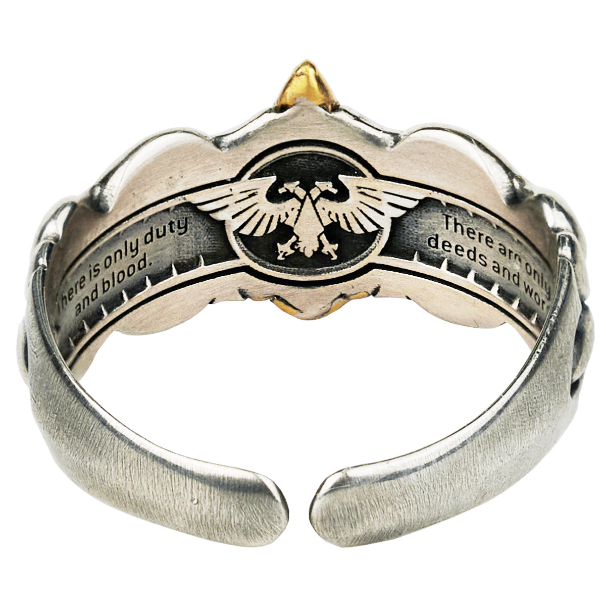 Starforged Adepta Sororitas Sisters of Battle Bulbous Iris Silver Ring 40K Warhammer Gold