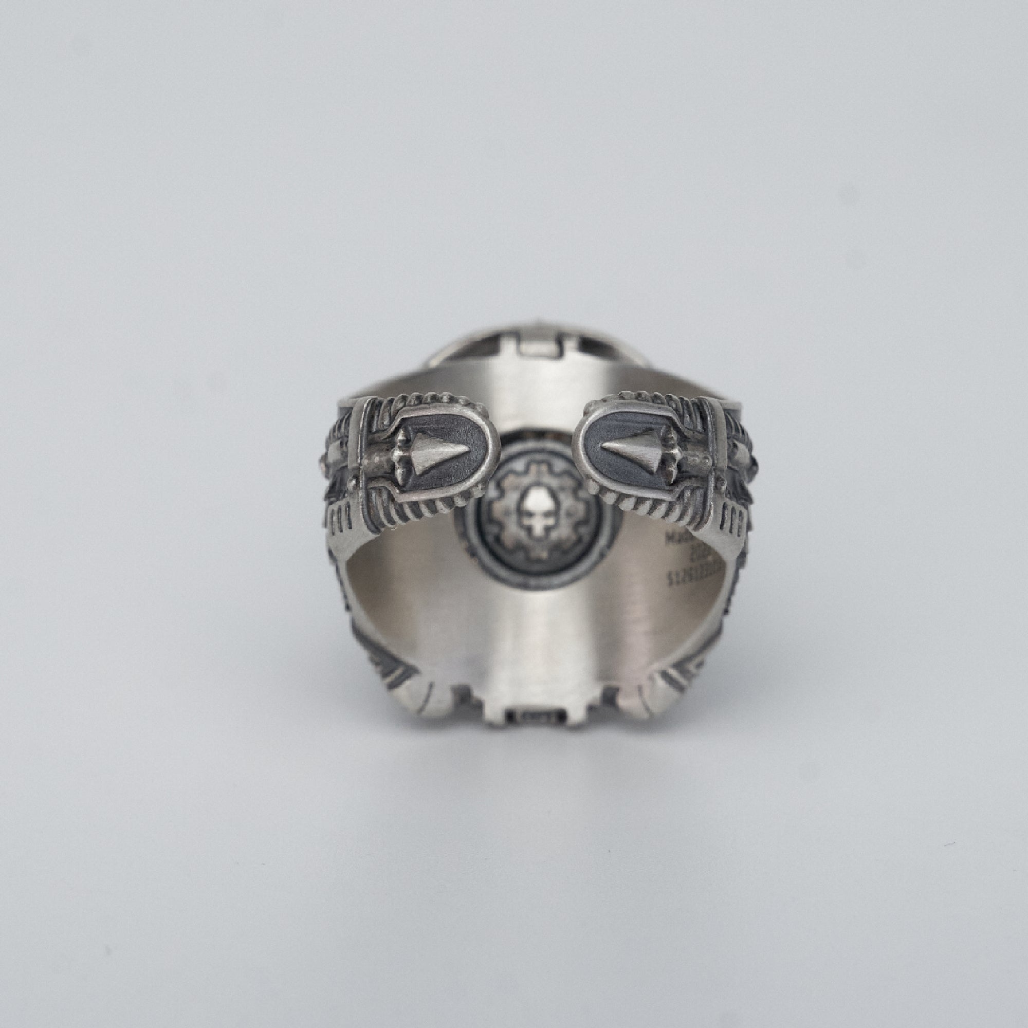 Warhammer 40K Questor Imperialis Helmring Adeptus Mechanicus Titan Culture Ring by Starforged 