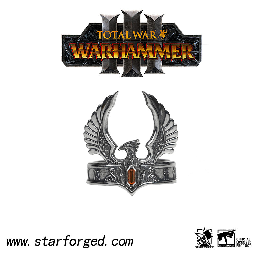 Warhammer Total War 3 Phoenix Crown Ring Asur's Treasure High Elves of Ring by Starforged 