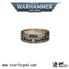 Starforged Insignia Aquilon Imperium of Man Warhammer Galactic Empire Eagle Ring Silver