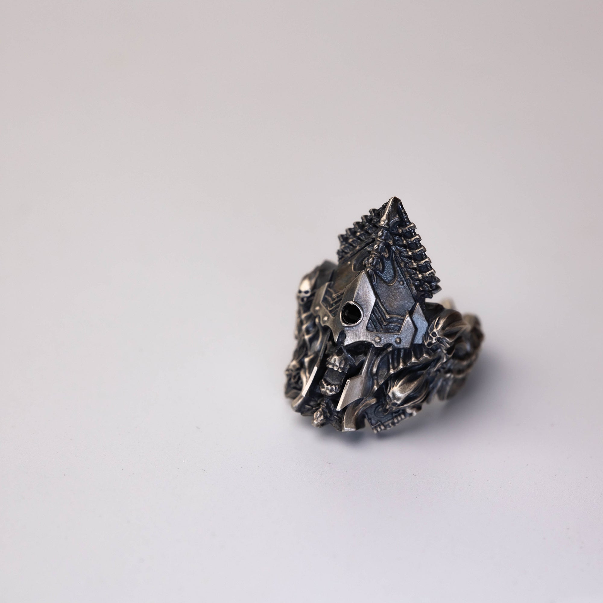 Warhammer Age of Sigmar Supreme Sigil of the Undead Silver Ring Nagash by Starforged