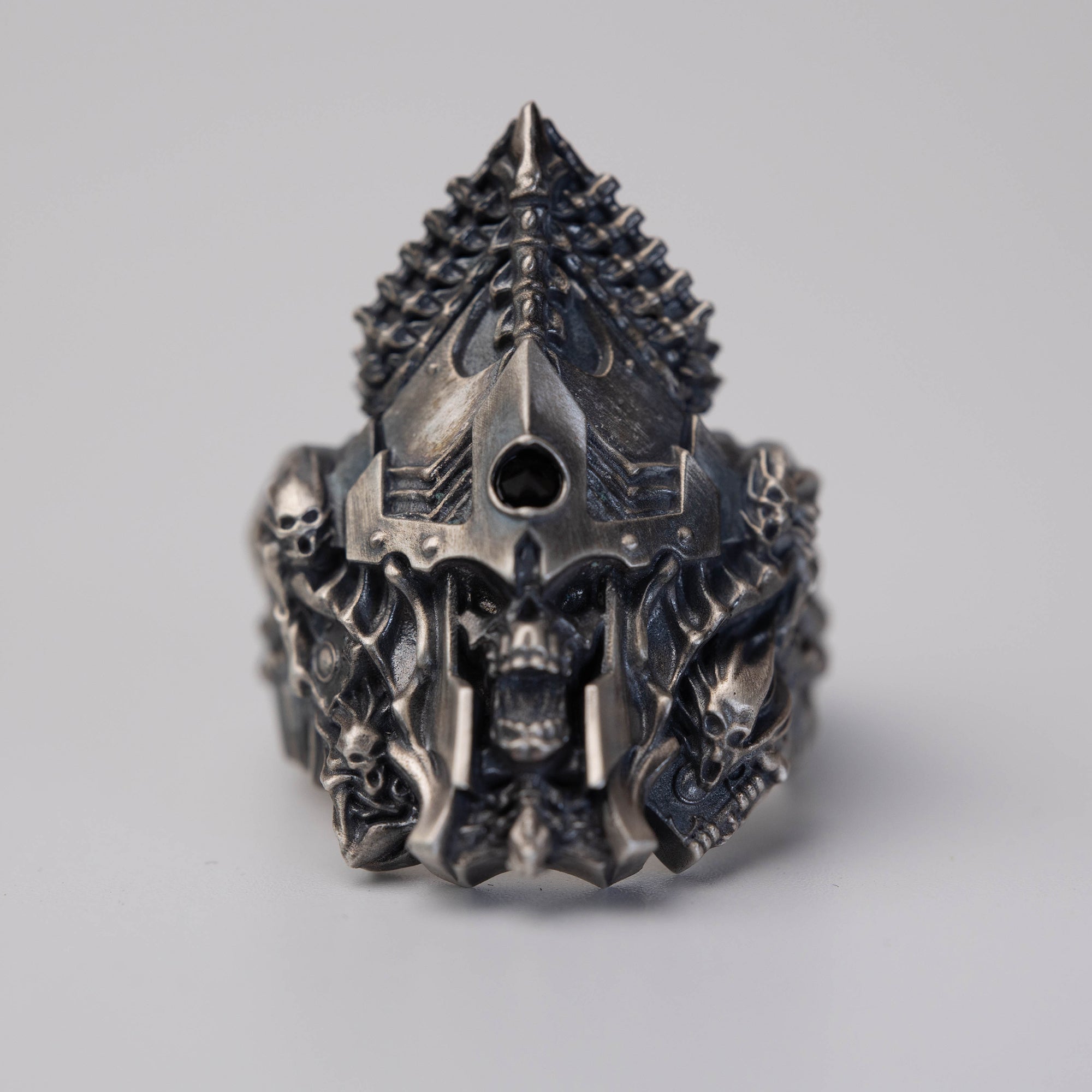 Warhammer Age of Sigmar Supreme Sigil of the Undead Silver Ring Nagash by Starforged