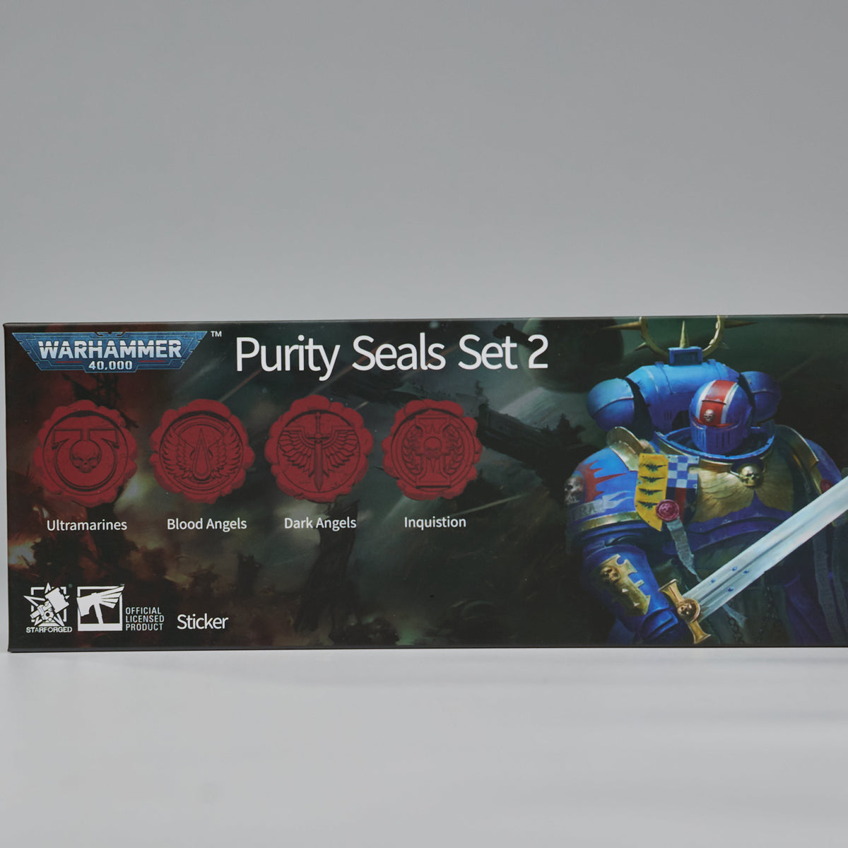 Bioworld Warhammer 40K - Purity Seal 3D Schlüsselanhänger | Rot, Detailreich | Offizielles Fan-Merchandise