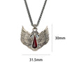 Warhammer 40K Blood Angels Wings Sanguine Pendant Necklace 925 Silver by Starforged