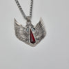 Warhammer 40K Blood Angels Wings Sanguine Pendant Necklace 925 Silver by Starforged