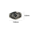 Warhammer 40K Space Wolves Ring of Leman Russ Wolf King Memorial Ring Starforged 