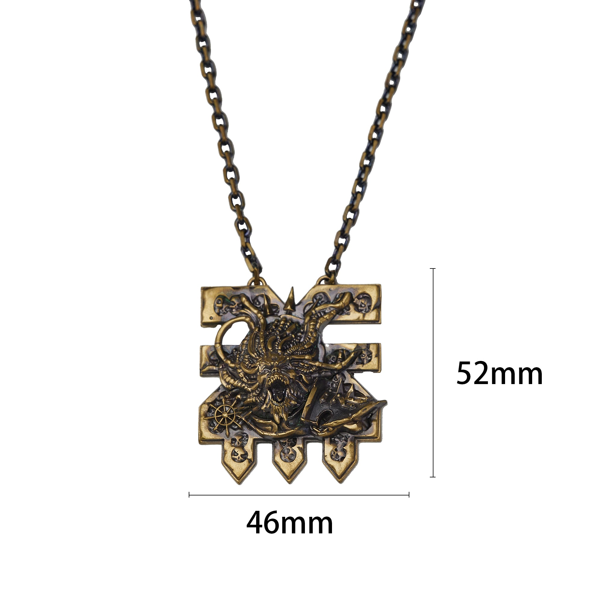 Warhammer 40K World Eaters Chaos Space Marine Wrath of Angron Pendant by Starforged 