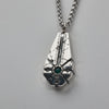 Warhammer 40K Starstele of Dominion Pendant Necrons Necklace by Starforged 
