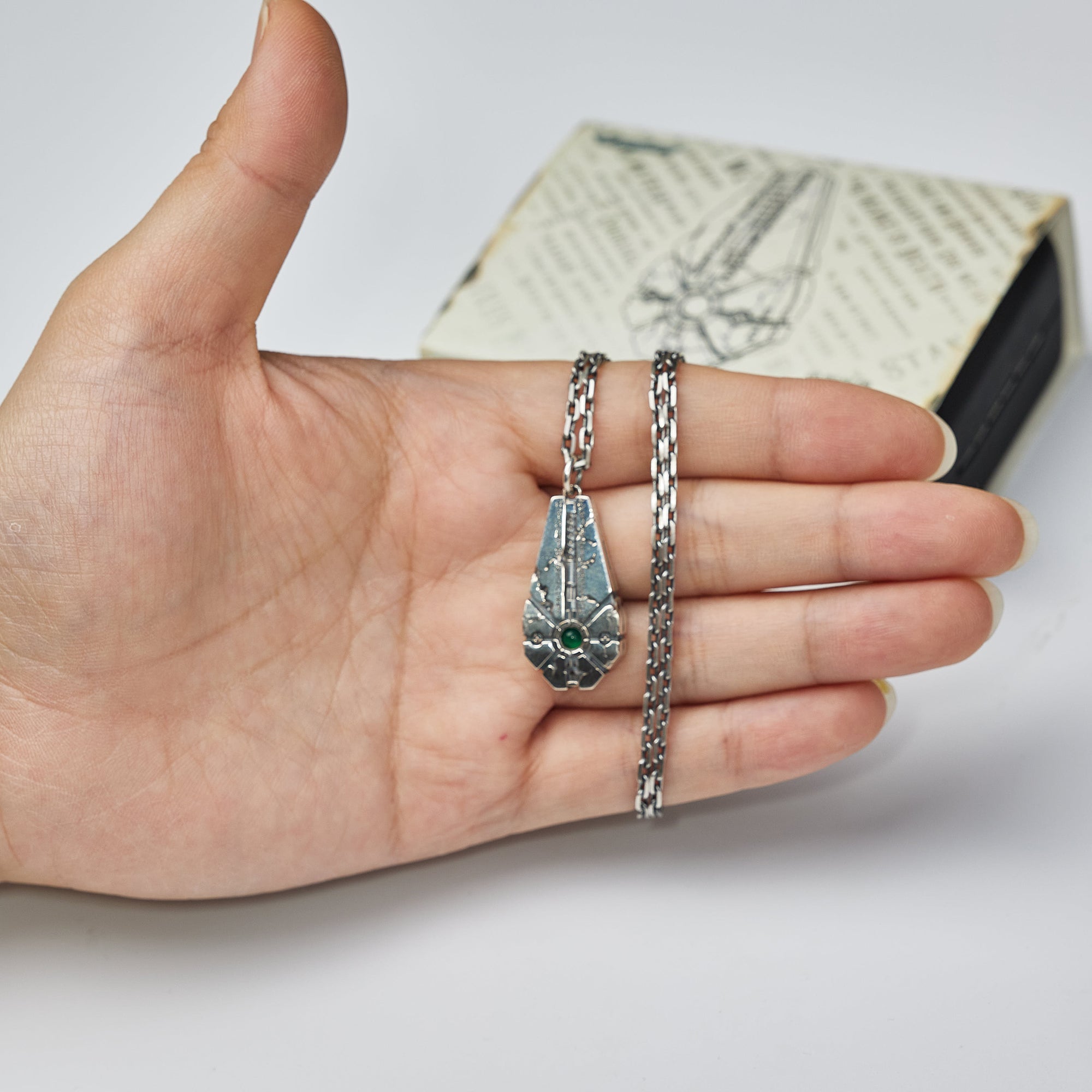 Warhammer 40K Starstele of Dominion Pendant Necrons Necklace by Starforged 