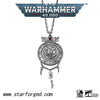 Warhammer 40K Vlka Fenryka Grand Annulus Pendant Silver Space Wolf  by Starforged 